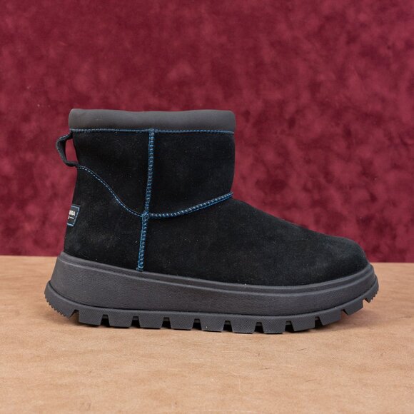 Koolaburra By UGG Women Black Suede Ultra Mini Hybrid Platform Boots 9US EUR 40 - Picture 3 of 7